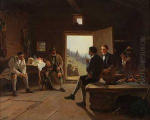 Brotzeit In Der Jagdhutte