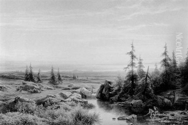 Abendliche Voralpenlandschaft - view 1