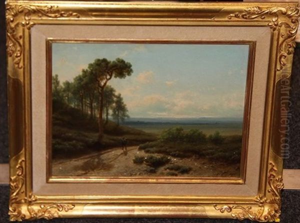 Wandelaar In Het Rijndal - view 1