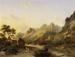Abendstimmung Im Gerbirge