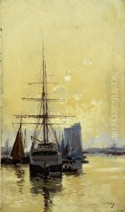 Hafenansicht by Jacques Lieven