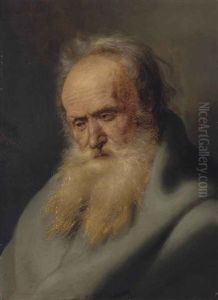 Tronie Of An Old Man by Jan Lievens