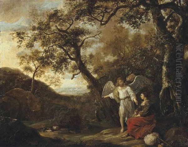 Hagar And The Angel - view 1