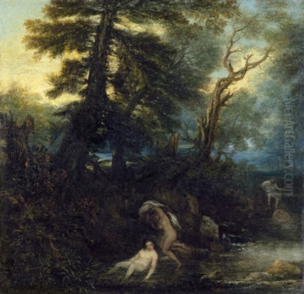 Landschaft Mit Badenden Nymphen - view 1
