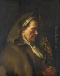 Tronie Einer Alten Frau