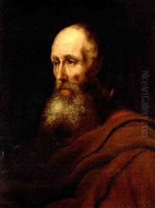 An Old Man With A Beard, Bust-length by Jan Lievens