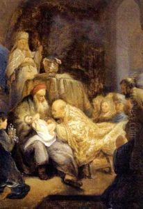 Die Beschneidung Christi by Jan Lievens