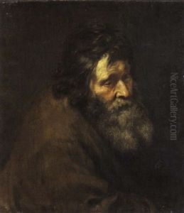 Portrait D'homme Barbu by Jan Lievens