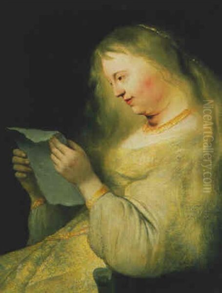Bathsheba Reading King David's Letter - view 1