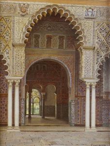 Alcazar In Sevilla by Fernando Liger Hidalgo