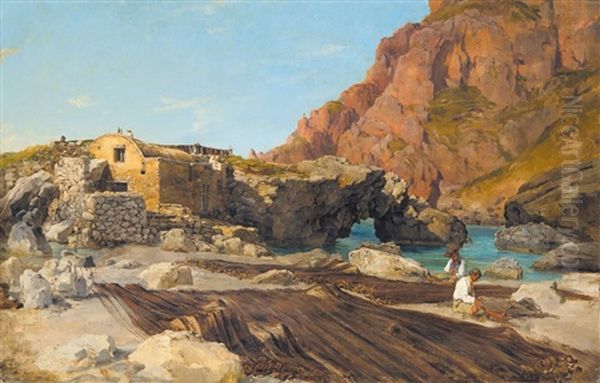 Fishermen In Naples - view 1