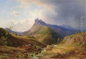 Highland With A Castle
