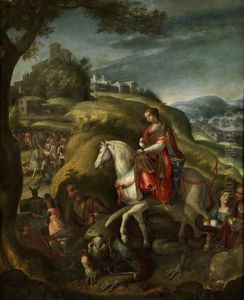 Die Heilige Margarethe Zu Pferd