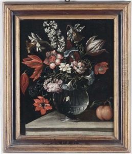 Vaso Di Fiori by Bartolommeo Ligozzi