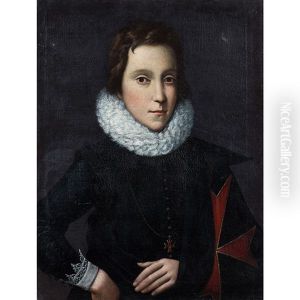 Portrait De Jeune Homme Portant L'ordre De Saint Etienne