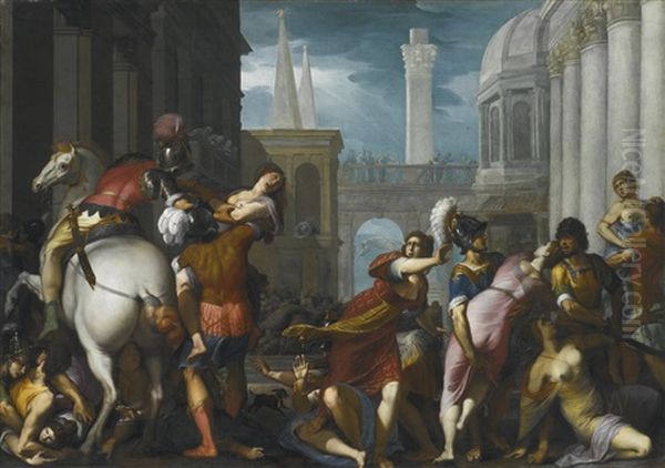 The Abduction Of The Sabine Women - view 1