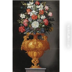 Natura Morta Con Vaso Di Fiori Natura Morta Con Vaso Di Fiori