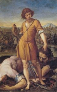 The Triumph Of David by Jacopo Ligozzi