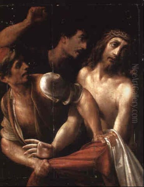 The Mocking Of Christ - view 1