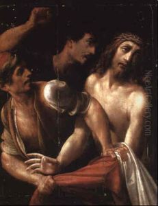 The Mocking Of Christ by Jacopo Ligozzi
