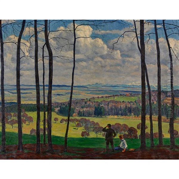 Blick Vom Zurichberg - view 1