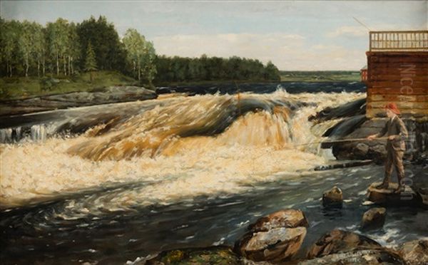 Koivukoski Falls - view 1