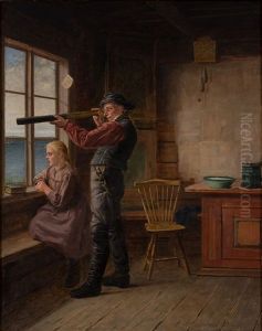 Pilot In His House by Arvid Liljelund