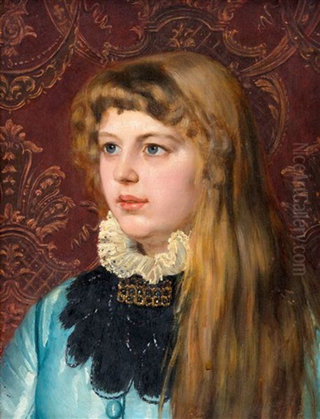 Young Girl In An Evening Gown - view 1