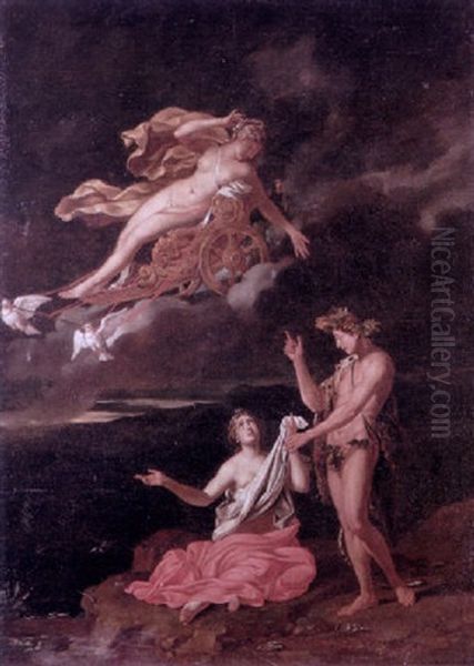 Ariadne On Naxos Being Rescued By Bacchus - view 1