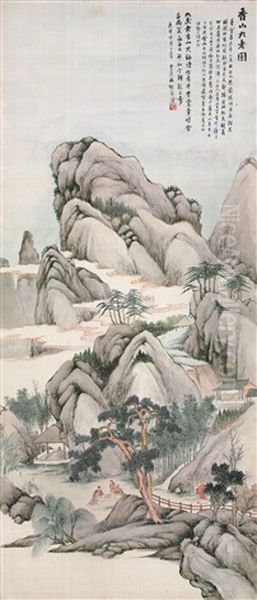 Nine Poets In Tang Dynasty - view 1