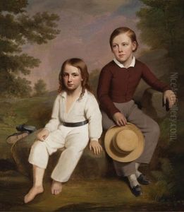 A Portrait Of Amasa M. Eaton (1841-1914) And Charles F. Eaton (b. 1842)