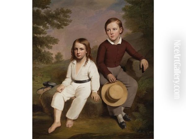 A Portrait Of Amasa M. Eaton And Charles F. Eaton - view 1