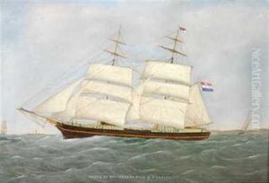 Nerva Av Middelburg Capt. M. T. Larsen by Andreas Lind