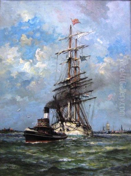 Driemaster Op Het Ij Te Amsterdam - view 1