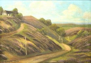 Summer Landscape by Ossip Leonovitch Linde