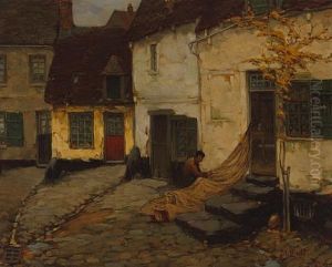 Mending The Net by Ossip Leonovitch Linde