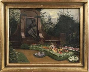 Wladimir Linde Russian ( 1862 -1940 ) Oil Painting by Wladimir Linde