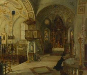 In Der Klosterkirche Maria Eck by Wladimir Linde