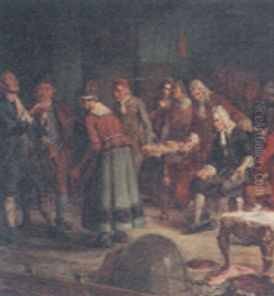 A Scene From The Play "erasmus Lontanus" - view 1