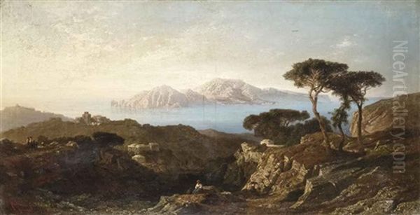 Veduta Di Capri Da Sorrento - view 1