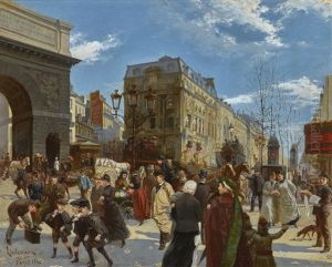 The Porte Saint Martin