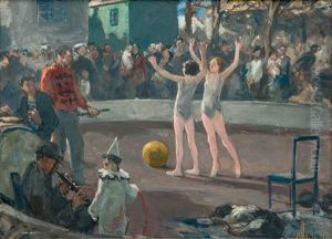 Circus by Heinrich Linde-Walther