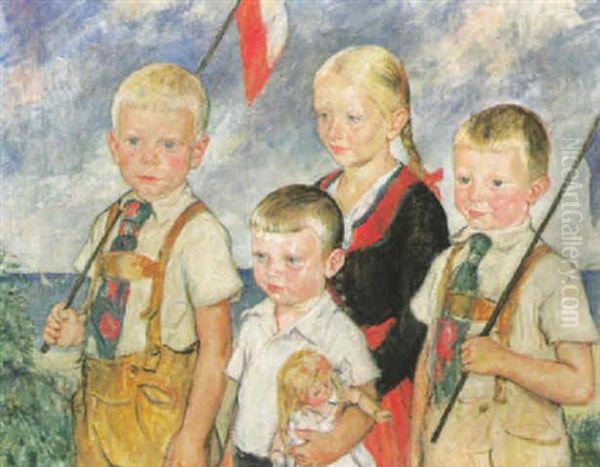 Kinder In Tracht - view 1