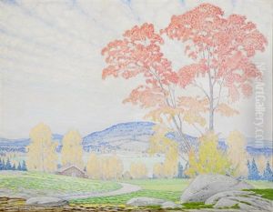 Varmlandskt Landskap by Bror Lindh