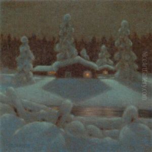 Vinterkvall by Bror Lindh
