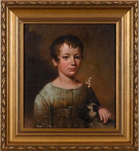 Count Gustav Armfelt, Four Years Old by Johan Erik Lindh