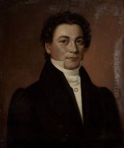 Self-portrait by Johan Erik Lindh