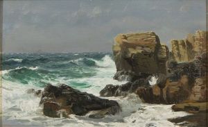 Cliffs by Berndt Adolf Lindholm
