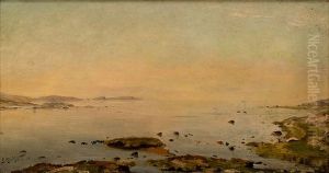 Dusk In The Archipelago by Berndt Adolf Lindholm