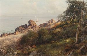 Shorescape by Berndt Adolf Lindholm